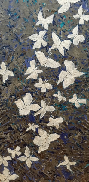 Click here to view Flutterby by jo hyman art
